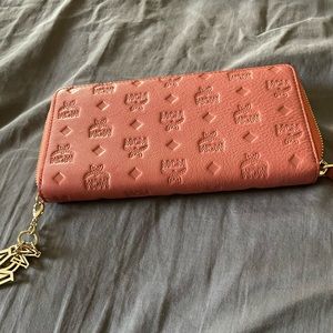 Authentic MCM Cocoa Wallet